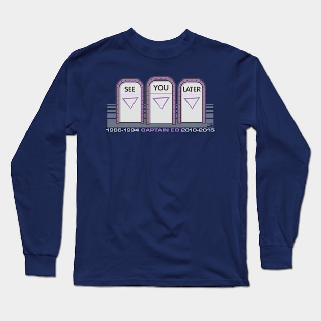 Captain MJ Long Sleeve T-Shirt by RetroWDW